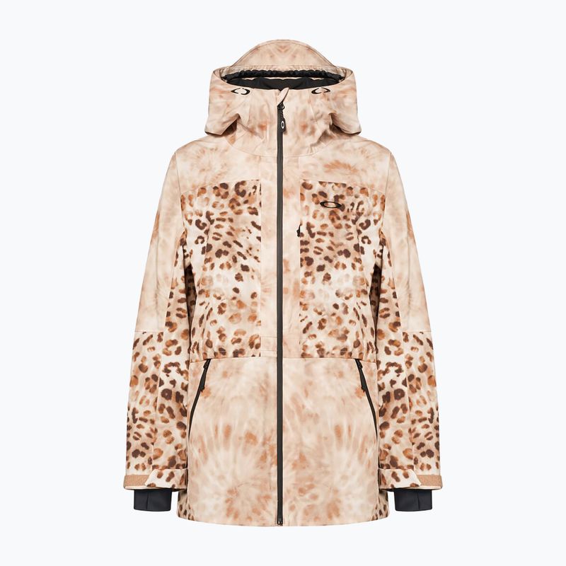 Жіноча сноубордична куртка Oakley TC Juno Reduct Shell з принтом cheeta td 6