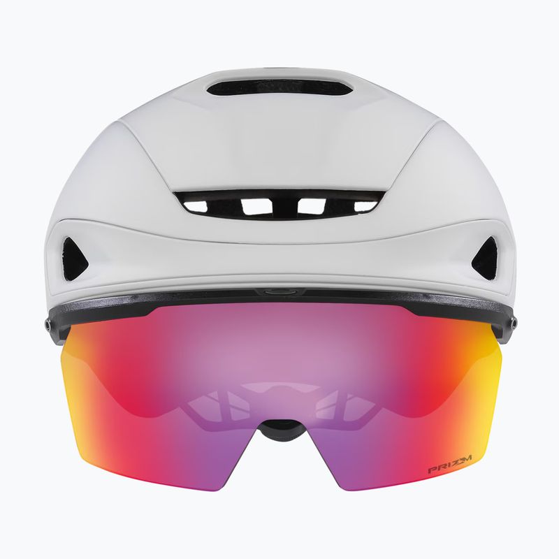 Шолом для шосейного велосипеда Oakley Aro7 Road матовий білий/призм 2
