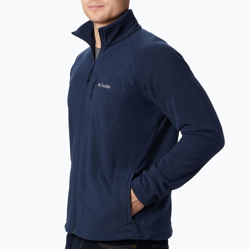 Кофта трекінгова чоловіча Columbia Fast Trek II collegiate navy 2