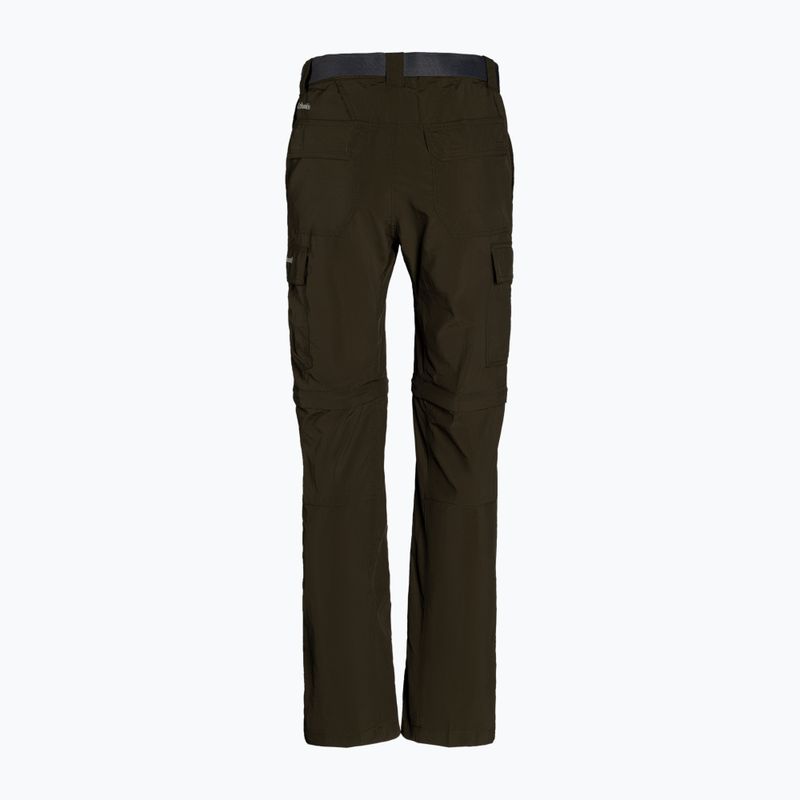 Трекінгові штани чоловічі  Columbia Silver Ridge II Converti olive green 9