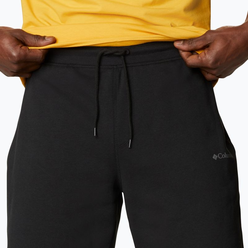 Шорти трекінгові чоловічі Columbia Logo Fleece black 4