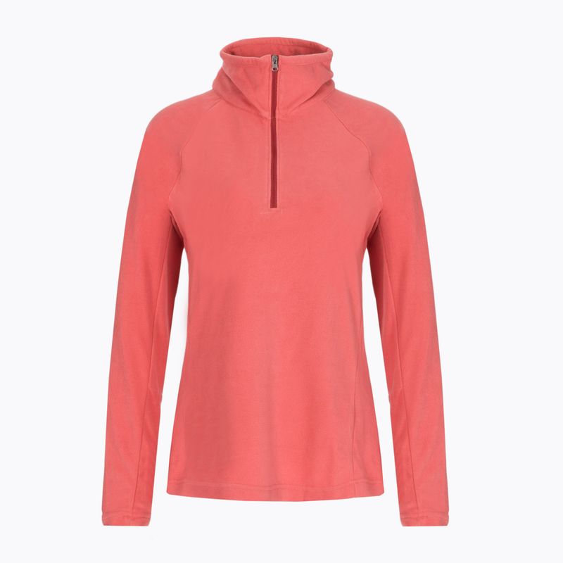 Кофта трекінгова жіноча Columbia Glacial IV 1/2 Zip dark coral 7