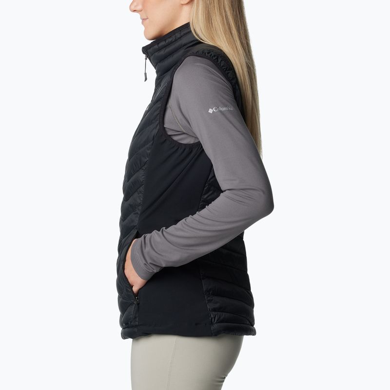 Безрукавка трекінгова жіноча Columbia Powder Pass black 3