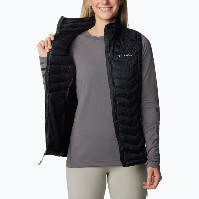 Безрукавка трекінгова жіноча Columbia Powder Pass black 7
