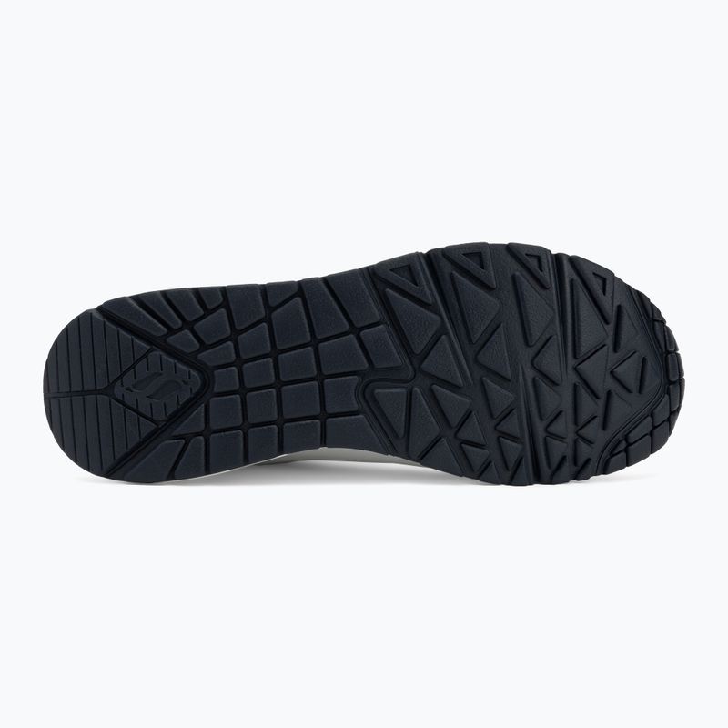 Кросівки жіночі SKECHERS Uno Stand On Air white durabuck/navy/red trim/mesh 4