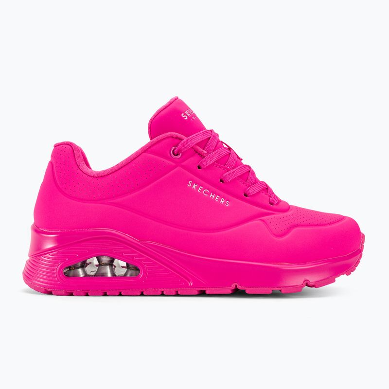 Черевики жіночі SKECHERS Uno Night Shades hot pink 3