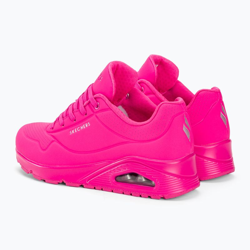 Черевики жіночі SKECHERS Uno Night Shades hot pink 4