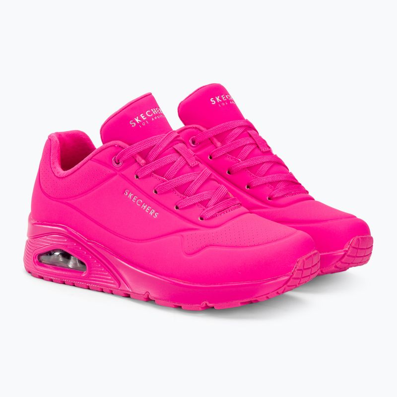 Черевики жіночі SKECHERS Uno Night Shades hot pink 5