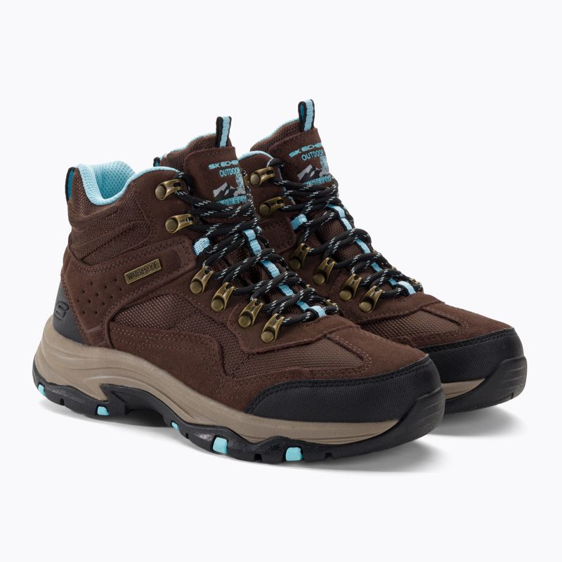 Взуття трекінгове жіноче SKECHERS Trego Base Camp chocolate 4