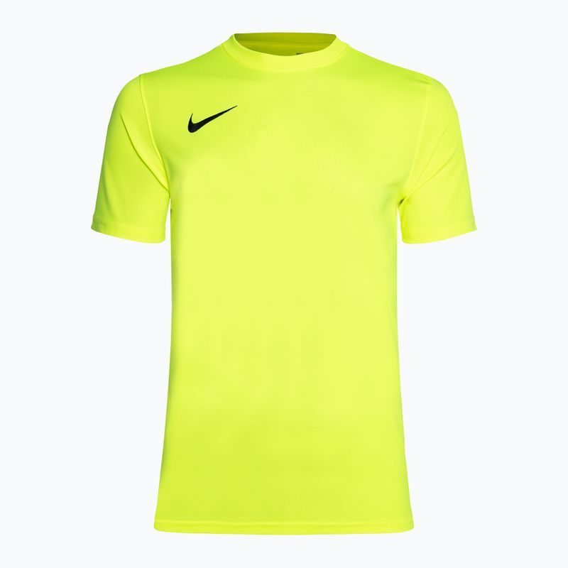 Футболка футбольна чоловіча Nike Dri-FIT Park VII volt/black