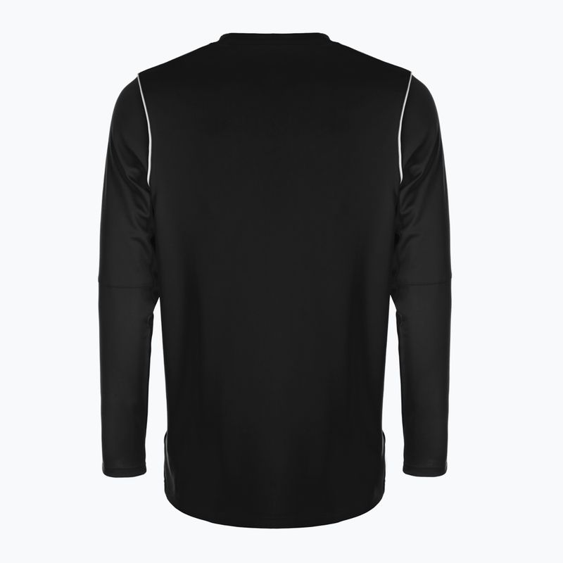 Лонгслів футбольний чоловічий Nike Dri-FIT Park 20 Crew black/white 2