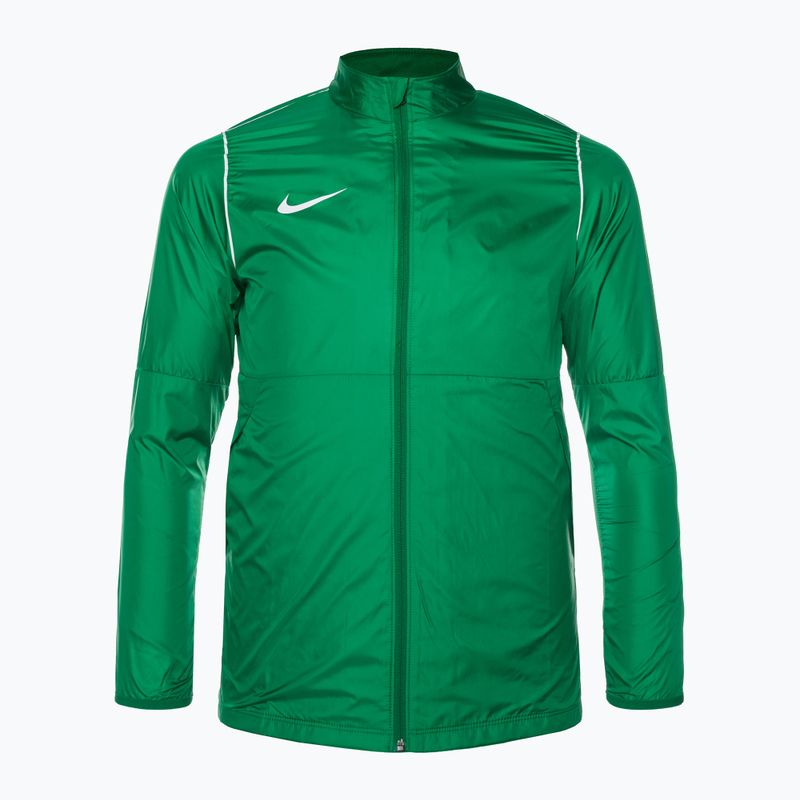 Куртка футбольна чоловіча Nike Park 20 Rain Jacket pine гreen/white/white