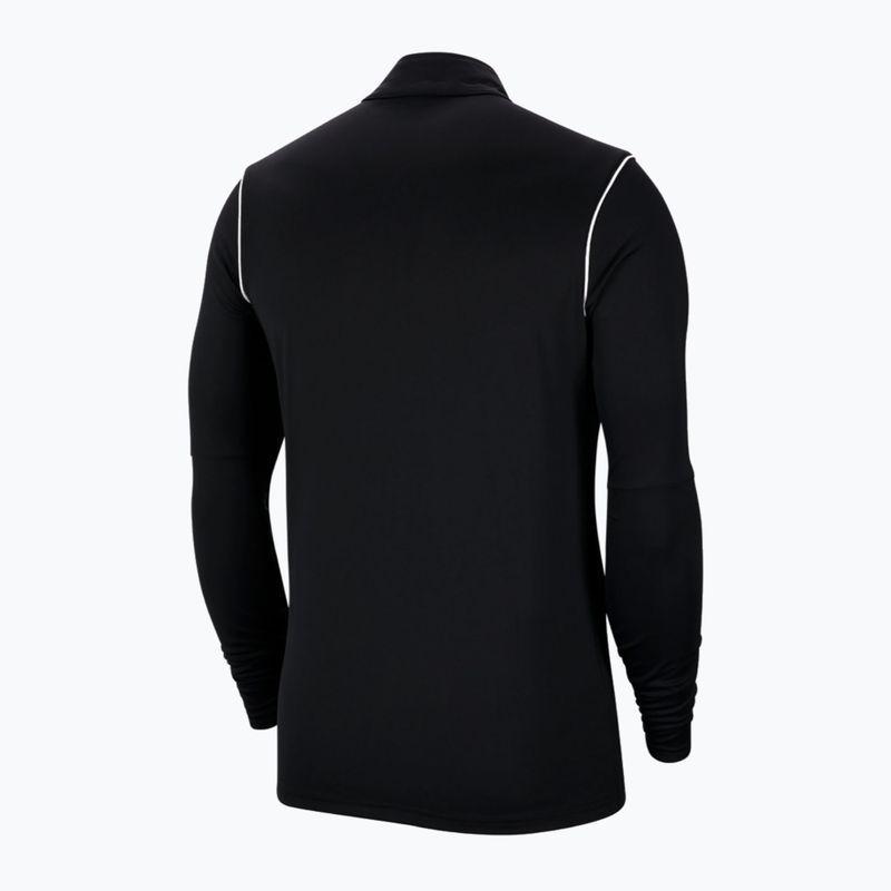 Кофта футбольна чоловіча Nike Dri-FIT Park 20 Knit Track black/white 2