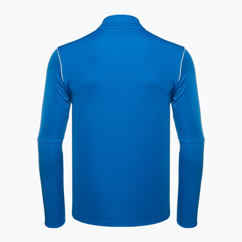 Кофта футбольна чоловіча Nike Dri-FIT Park 20 Knit Track royal blue/white/white 2