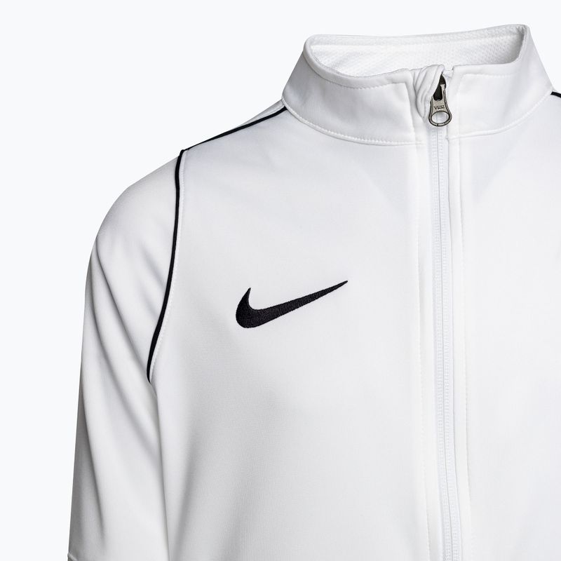 Кофта футбольна дитяча Nike Dri-FIT Park 20 Knit Track white/black/black 3