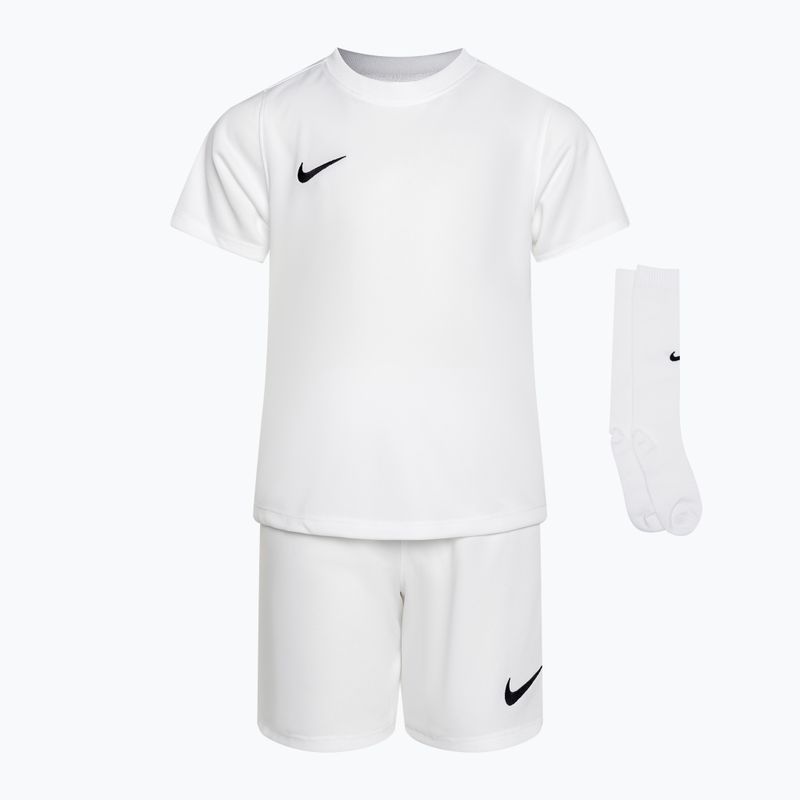 Футбольний комплект дитячий Nike Dri-FIT Park Little Kids white/white/black