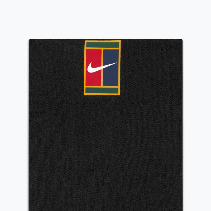 Шкарпетки Nike Court Multiplier Max 2 пари black/black 4