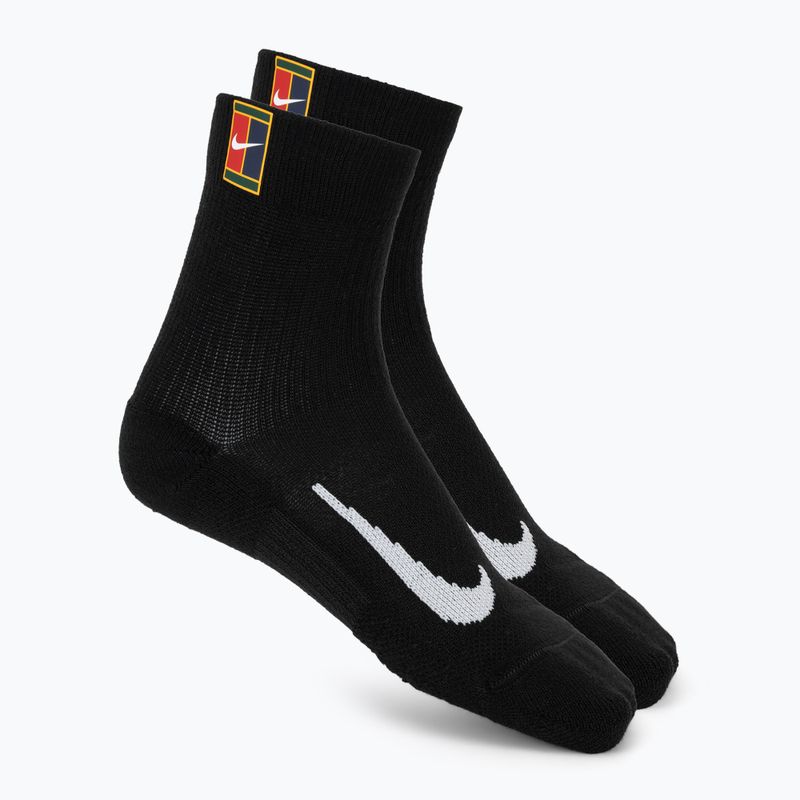 Шкарпетки Nike Court Multiplier Max 2 пари black/black