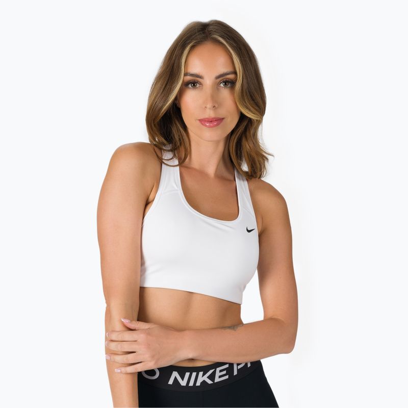 Бюстгальтер спортивний Nike Dri-FIT Swoosh білий BV3630-100