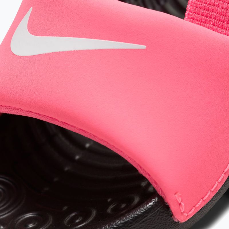 Шльопанці дитячі Nike Kawa digital pink/black/white 9