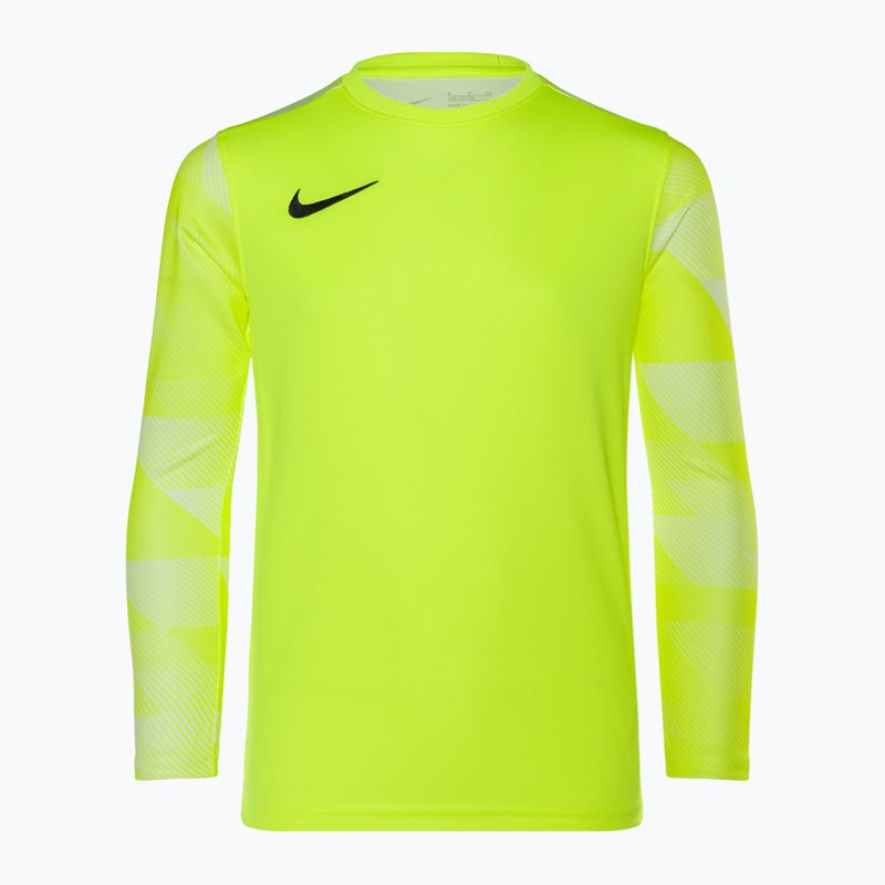 Футболка воротарська дитяча Nike Dri-FIT Park IV гoalkeeper volt/white/black