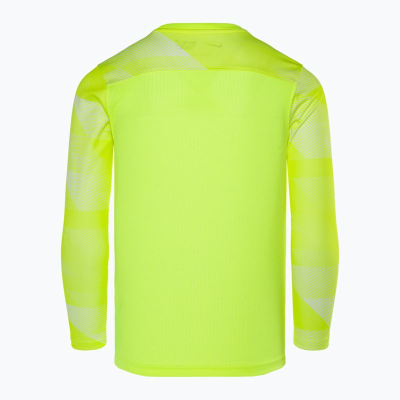 Футболка воротарська дитяча Nike Dri-FIT Park IV гoalkeeper volt/white/black 2