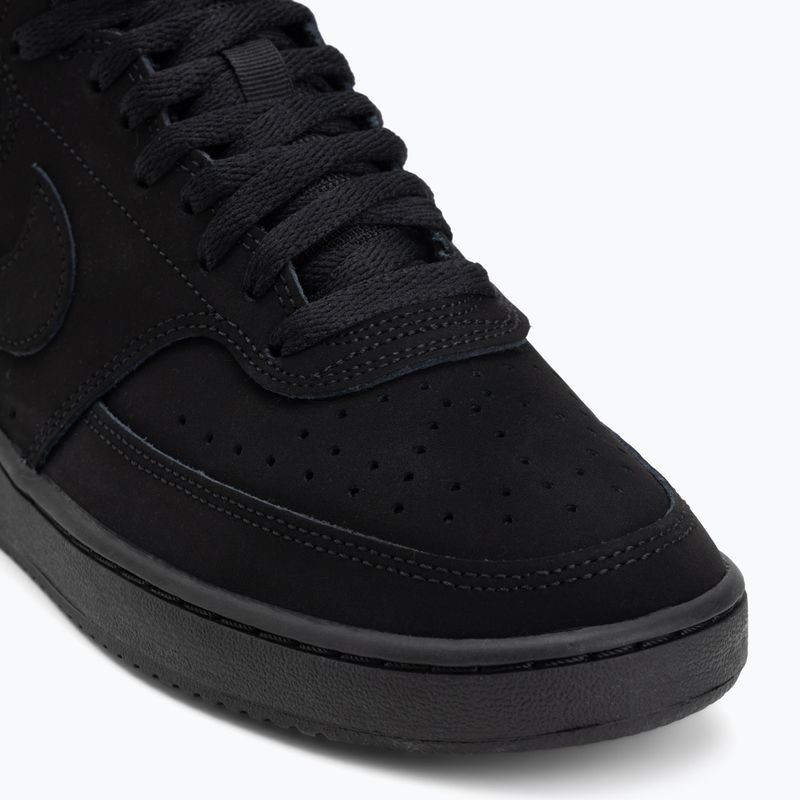 Кросівки чоловічі Nike Court Vision Mid black/black/black 7