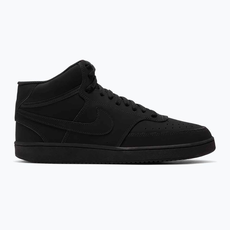 Кросівки чоловічі Nike Court Vision Mid black/black/black 8