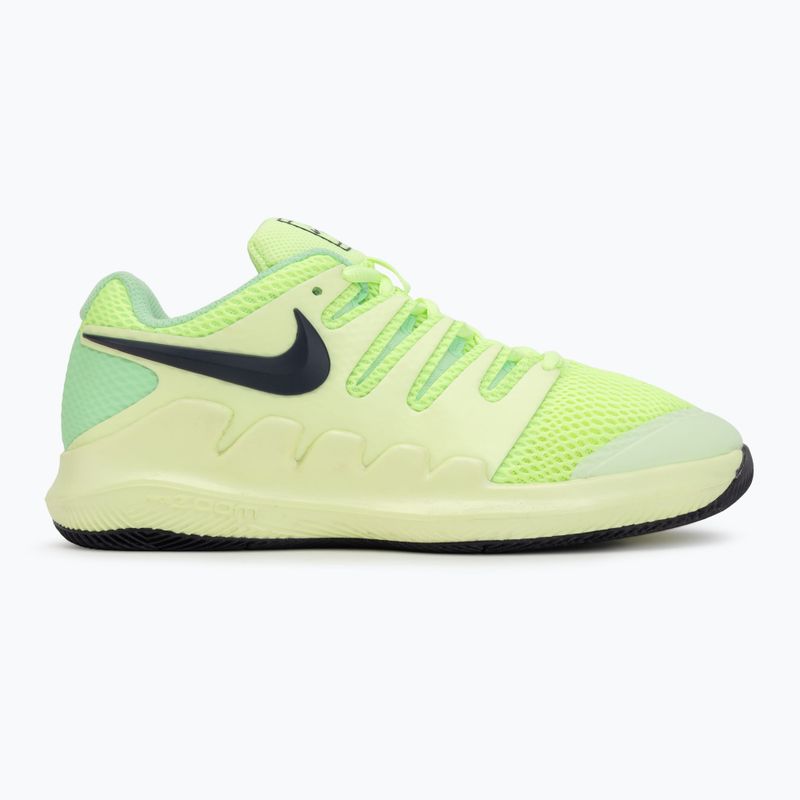 Кросівки тенісні дитячі Nike Court Vapor X Jr ghost green/barely volt/blackened blue 2