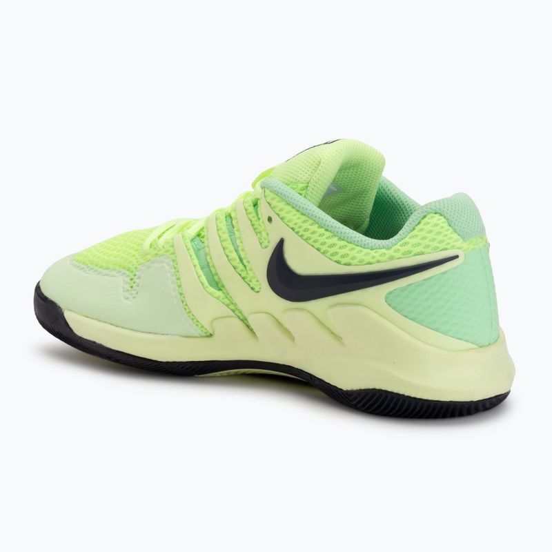 Кросівки тенісні дитячі Nike Court Vapor X Jr ghost green/barely volt/blackened blue 3