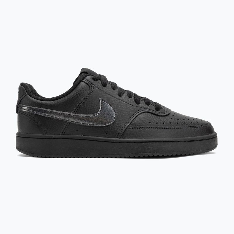 Кросівки жіночі Nike Court Vision Low black/black 2
