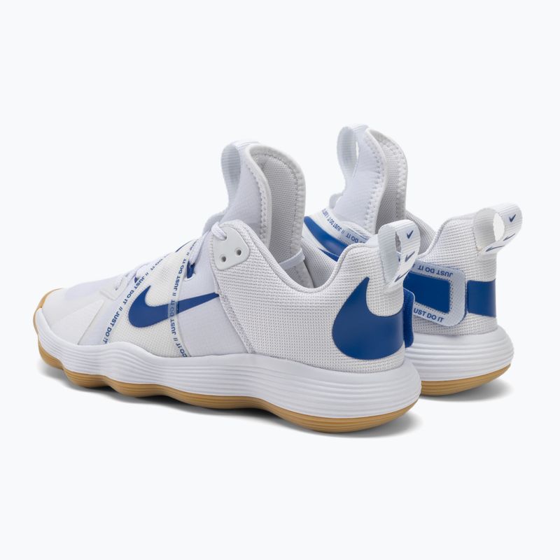 Кросівки баскетбольні Nike React Hyperset white/game royal 3