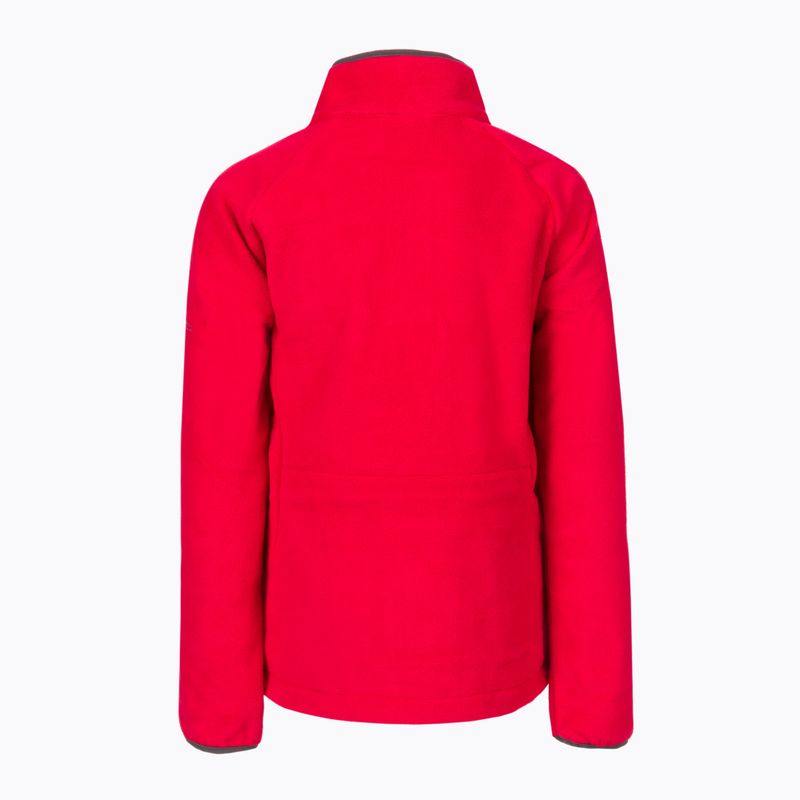 Кофта трекінгова дитяча Columbia Fast Trek III Full Zip mountain red/shark 2