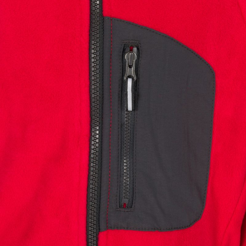 Кофта трекінгова дитяча Columbia Fast Trek III Full Zip mountain red/shark 3