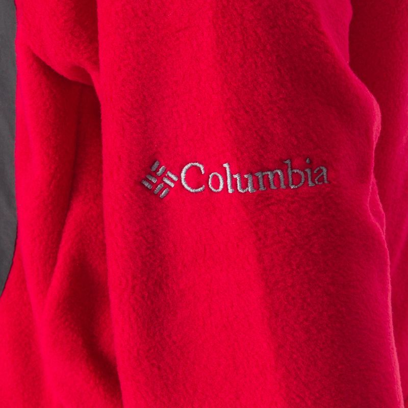 Кофта трекінгова дитяча Columbia Fast Trek III Full Zip mountain red/shark 6