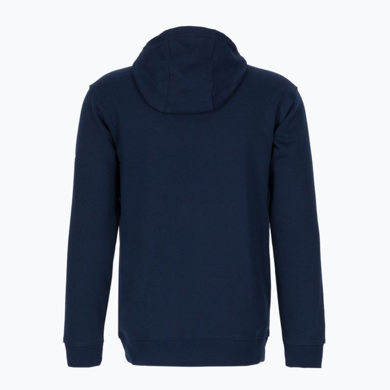 Кофта трекінгова чоловіча Columbia CSC Basic Logo II Hoodie collegiate navy/csc branded logo 7