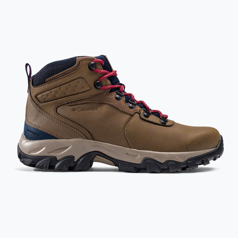 Черевики для трекінгу чоловічі Columbia Newton Ridge Plus II Wp light brown/red velvet 2