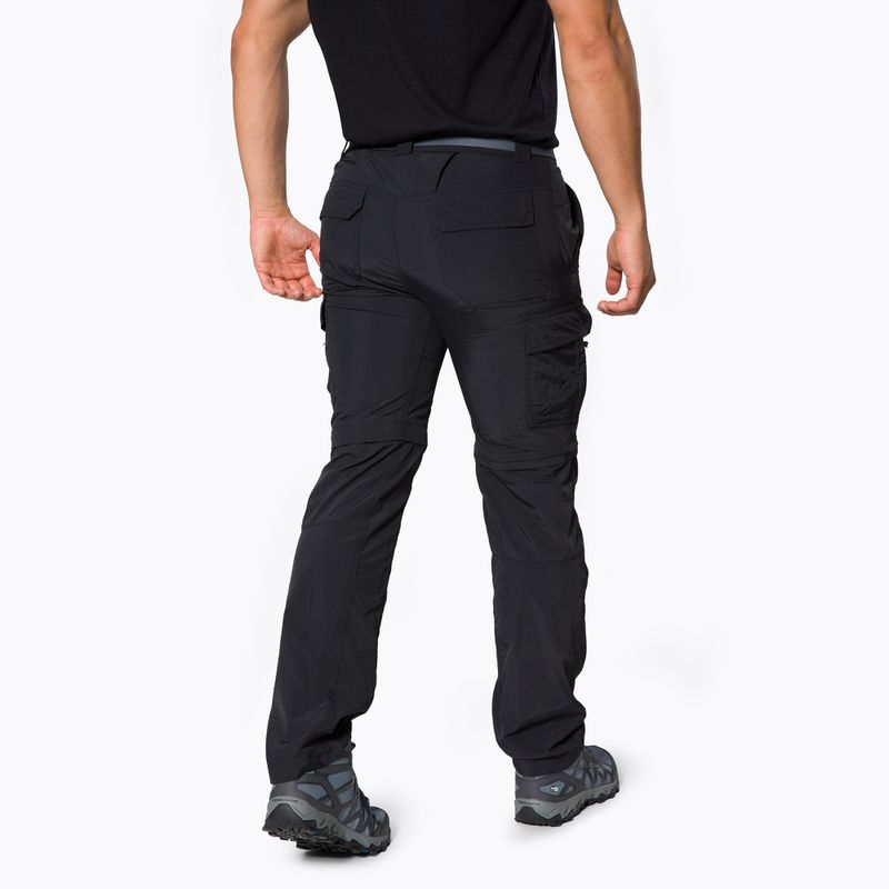 Трекінгові штани чоловічі  Columbia Silver Ridge II Converti black 3