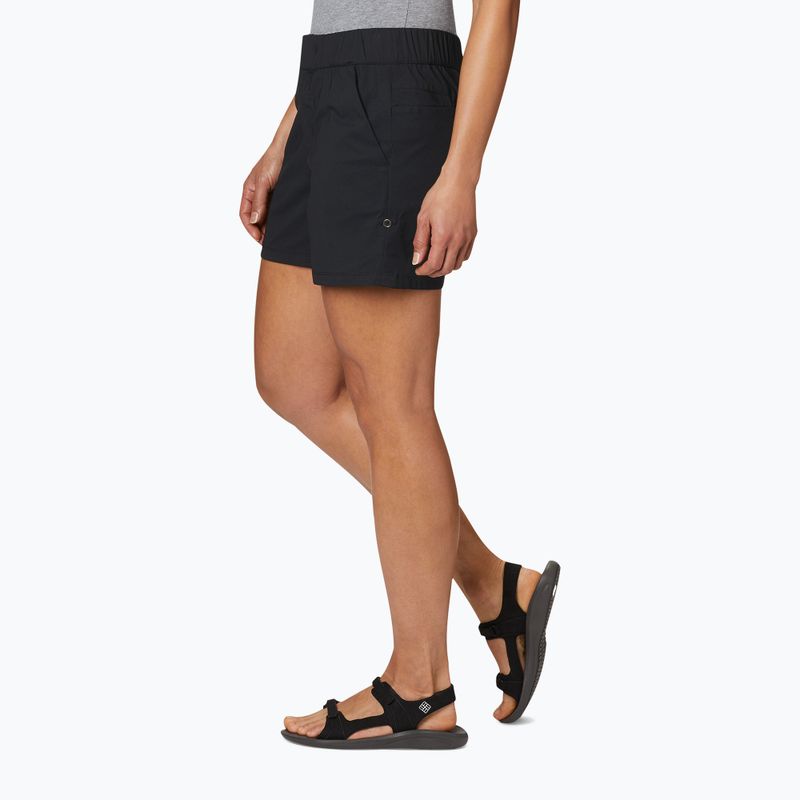 Шорти трекінгові жіночі Columbia Firwood Camp II black 3