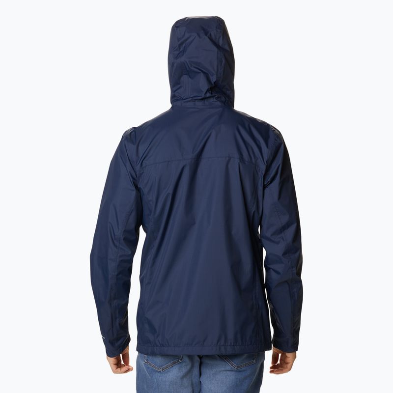 Куртка-дощовик чоловіча Columbia Pouring Adventure collegiate navy 3