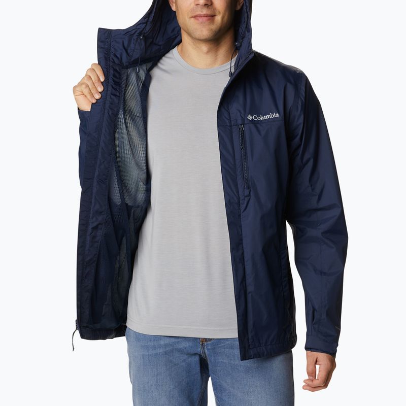 Куртка-дощовик чоловіча Columbia Pouring Adventure collegiate navy 5