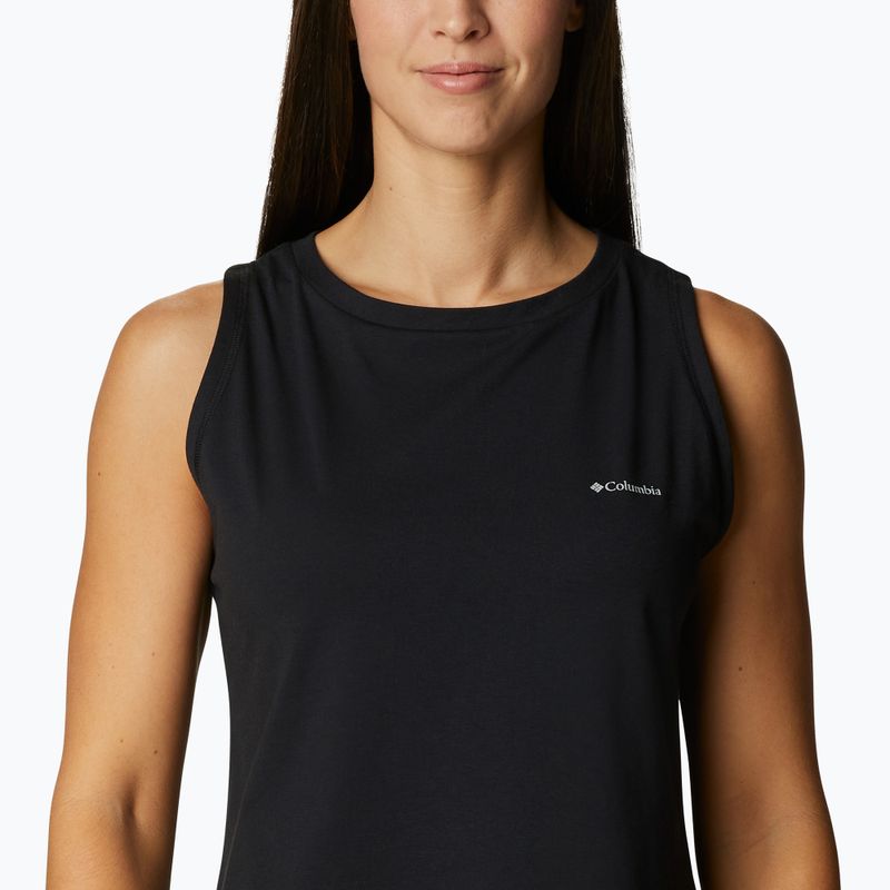Футболка трекінгова жіноча Columbia Sun Trek Tank black 4