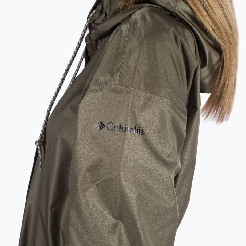 Куртка дощовик жіноча Columbia Splash Side 397 зелена 1931651 4