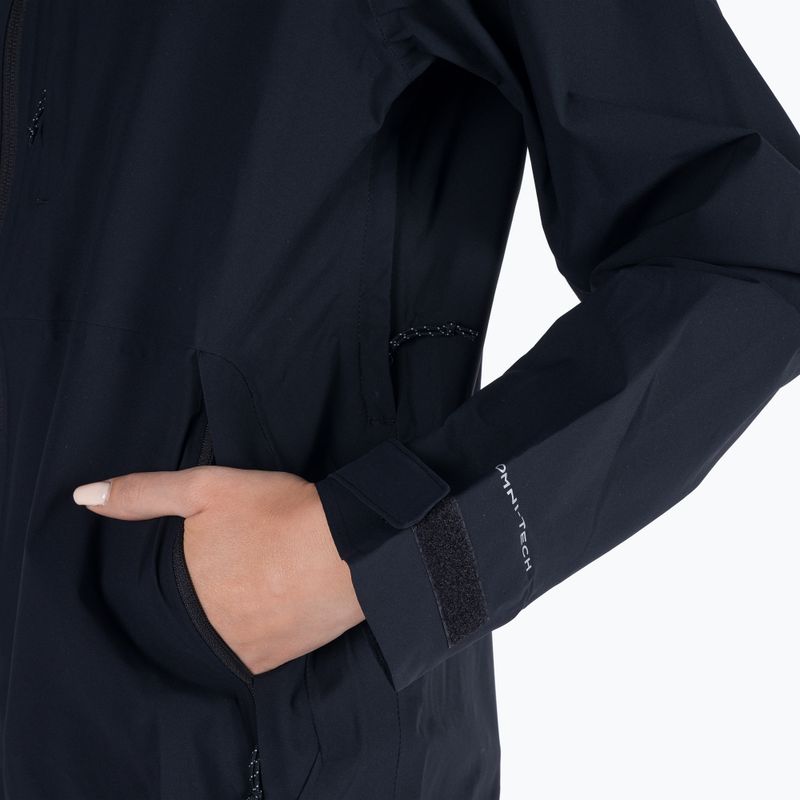 Куртка дощовик жіноча Columbia Omni-Tech Ampli-Dry black 5