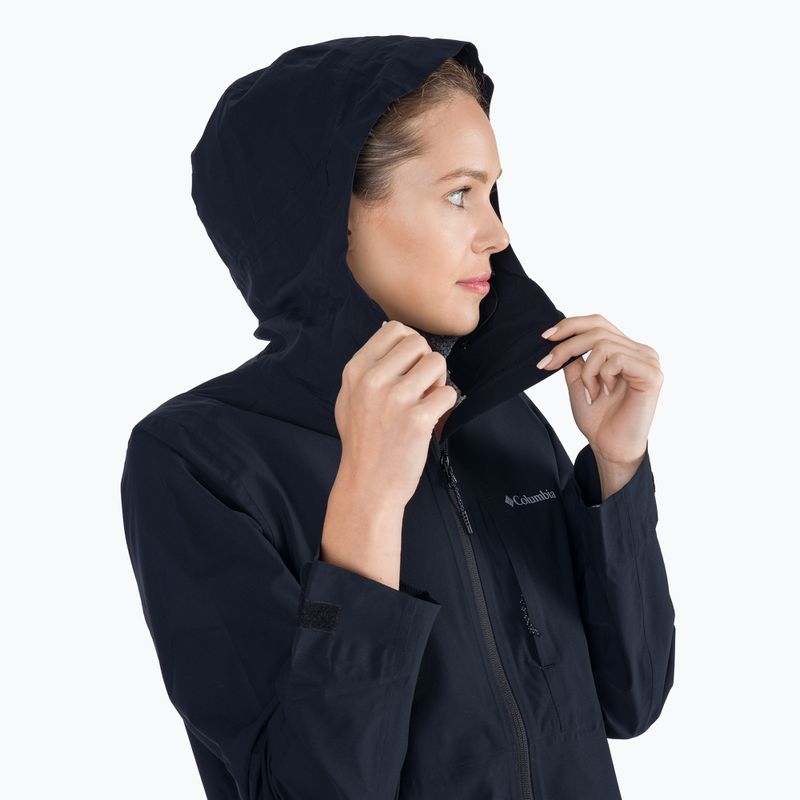 Куртка дощовик жіноча Columbia Omni-Tech Ampli-Dry black 6