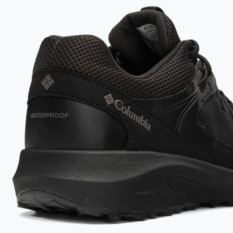 Черевики для трекінгу чоловічі Columbia Trailstorm Wp black/black 8