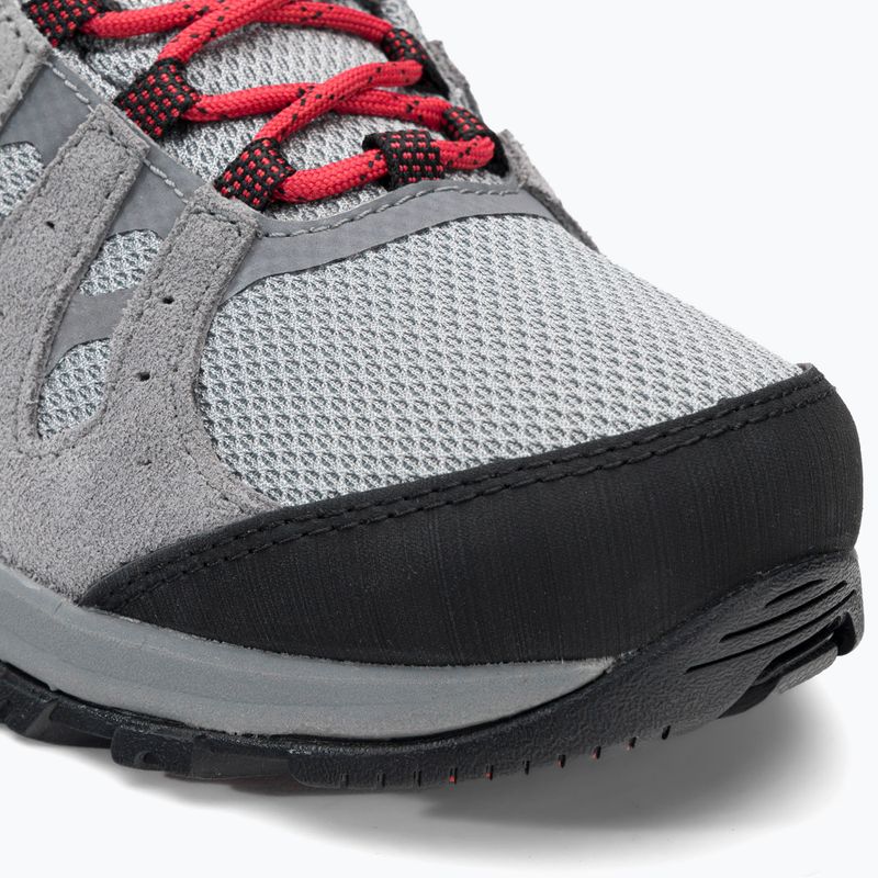 Взуття трекінгове жіноче Columbia Redmond III Mid Wp steam/red coral 9