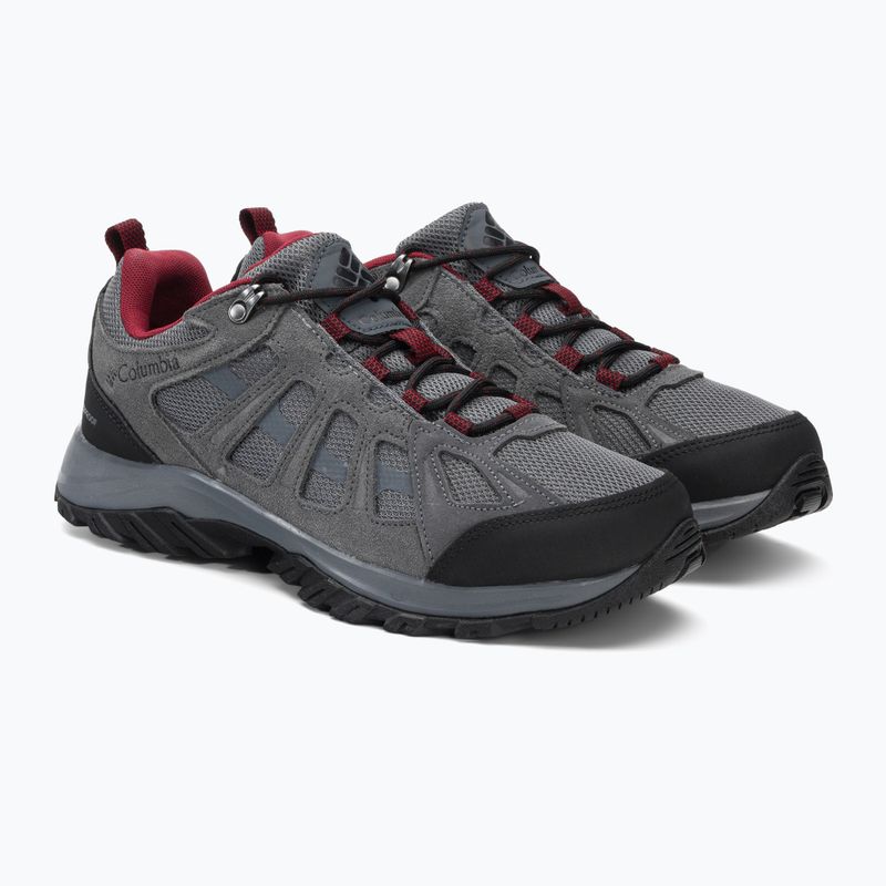 Черевики для трекінгу чоловічі Columbia Redmond III Wp ti grey steel/black 4