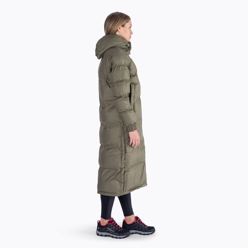 Пуховик жіночий Columbia Pike Lake Long stone green/olive green 2