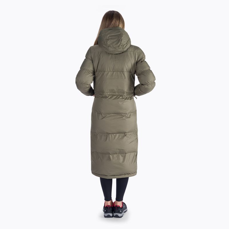 Пуховик жіночий Columbia Pike Lake Long stone green/olive green 3